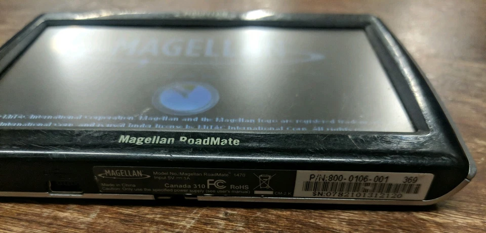 Pre-Owned Magellan Roadmate 1470 4.7" Display TESTED WORKS UNIT ONLY - Image 3 of 4