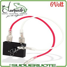 Regolatore di Tensione 6V Salvalampada Universale per Moto Vespa Ape e Lambretta