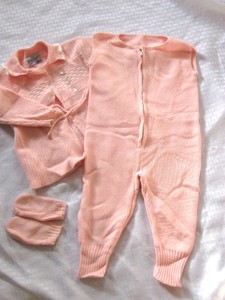 baby pink sweater outfit
