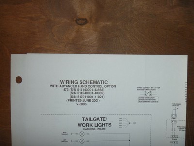 Bobcat 873 Skid Steer Electrical Wiring Diagram Schematic Manual