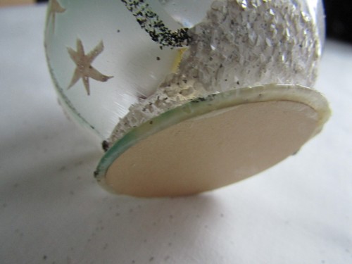 Glimmer Engel Diorama Ornament Glaskugel Glitzer Vintage Weihnachten C - Bild 9 von 10