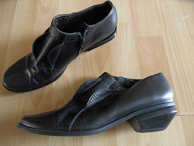 LISA TUCCI stylische Halbschuhe schwarz Gr. 39 TOP HMI115