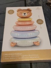 Teddy Bear Baby Shower Decorations Balloons Boy Or Girl Party 1st Birthday