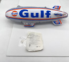 Gulf Gas & Oil Advertising Blow Up Blimp Nos w/ Hanging setup & Instruction Nip