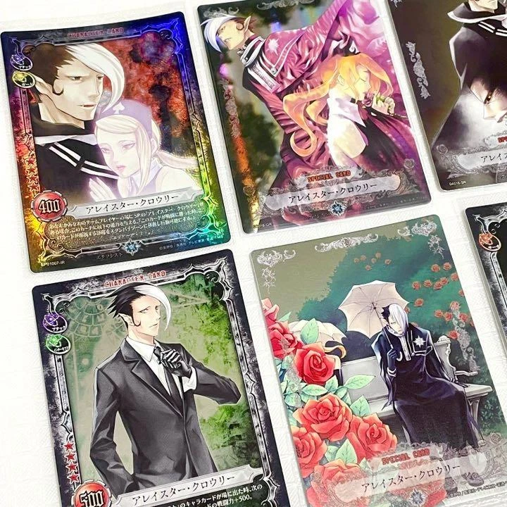 Lot of 16 D.Gray-man Trading Card Aleister Crowley Set Japan Anime