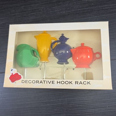 Fiestaware Genuine Fiesta Ware Accessories Decorative Icons Wall Hook NIB RARE