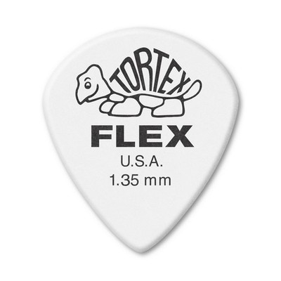 Jazz III XL Guitar Picks 1.35mm Tortex Durable Flexible Nylon Made in USA
