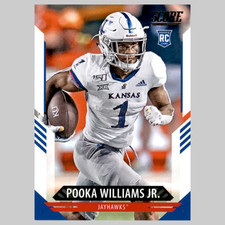 Pooka Williams Jr Rookie #378 2021 Score Kansas Jayhawks Football Card NFL