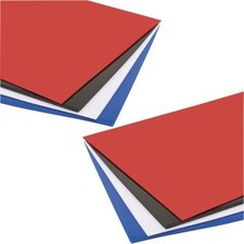 4mm Thick Mud Flaps - Red (Pair) - Motorsport UK (MSA) Compliant / Rally