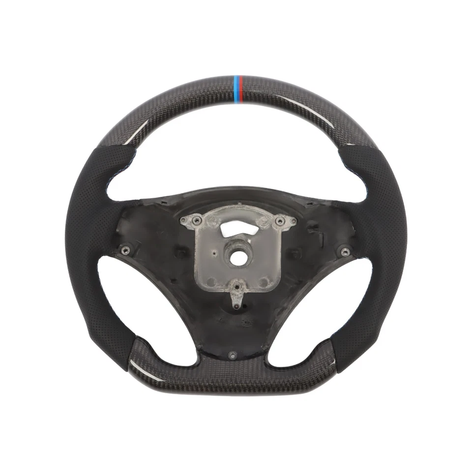 Carbon Fiber Steering Wheel for BMW E90 E92 E93 M3 328i 335i 135i Manual - Image 2 of 4