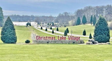 2 Lots Land Christmas Lake Village Santa Claus IN Boating Gated Golf Community