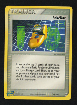 PokeNav 88/109 - Pokemon Ruby and Sapphire TCG Set - Vintage, Regular - #88/109