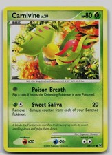 Pokemon TCG Carnivine 68 68/127 Platinum LP A2