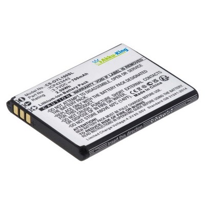 Akku für Olympia Luna Primus Style Plus View -  Li-Ion 700mAh