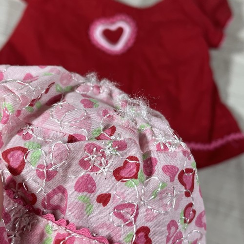 American Girl Bitty Baby Heart to Heart 2004 RETIRED Valentine's Day Set D1 - Photo 9/11