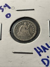 1854-O Half Dime