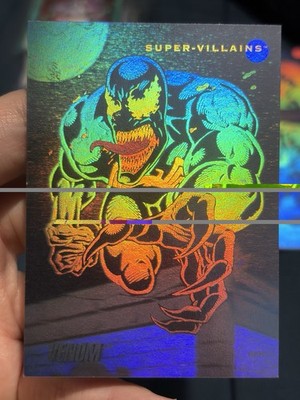 Impel 1992 Marvel VENOM Super-Villains Hologram Promo Advanced Comics Card