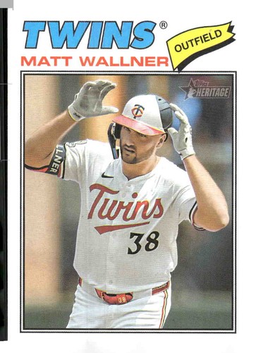 2026 Topps Heritage #319 Matt Wallner | Baseball Card