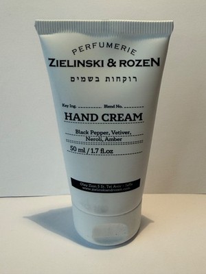 Zielinski & Rozen Black Pepper Vetiver Neroli Amber 50 ml Hand Cream