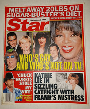 Star tabloid Sept 2 1997 Billy Dean Waylon Jennings  Matthew Perry Gladys Knight
