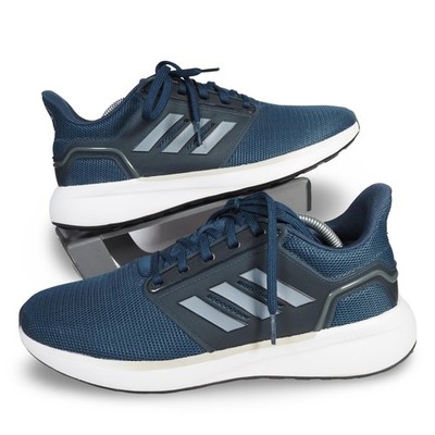 Adidas EQ19 Run Crew Navy Mens Running Shoes H02038 Size 10.5 Navy Blue Grey
