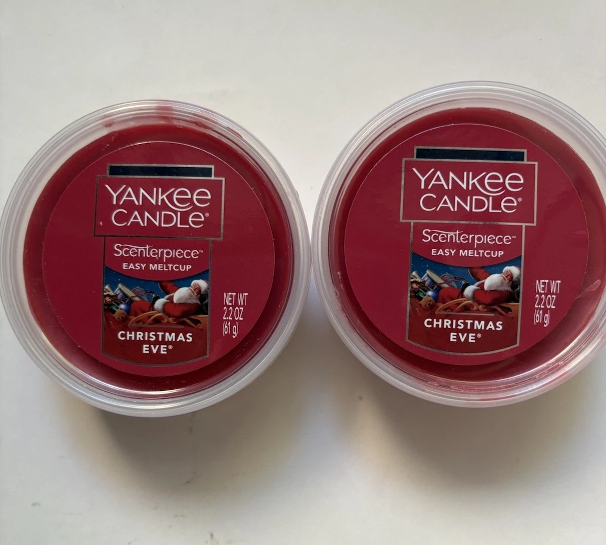 Bougie Yankee Candle Christmas Eve - Gobelet Moyen 12,5 Oz - 2 Mèches - Senteur De Noël