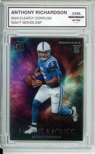 2023 CLEARLY DONRUSS #16 ANTHONY RICHARDSON NIGHT MOVES ROOKIE SSP