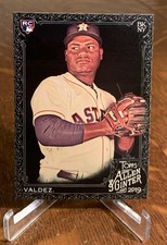 2019 Topps Allen & Ginter X #210 Framber Valdez Rookie Card Houston Astros. rookie card picture