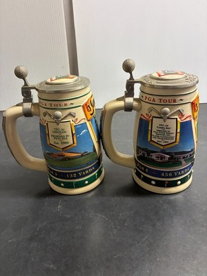 2 Michelob PGA Tour Series Steins