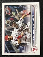 2022 Topps #321 City of Walk-Off Love Philadelphia Phillies