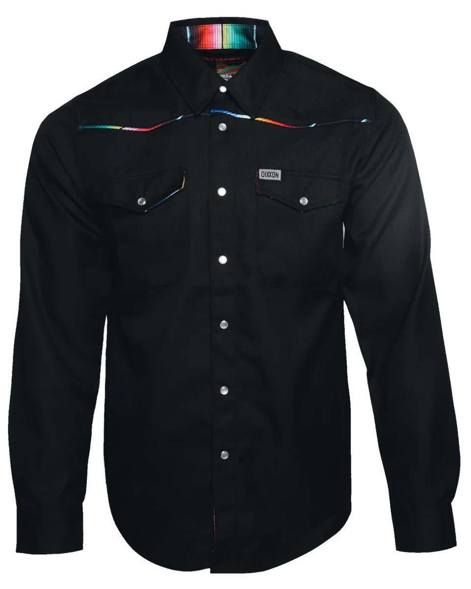El Mariachi Dixxon Flannel Men's 2X-Large Tall Pearl Snap Limited