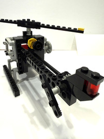 LEGO 1990 Technic Night Chopper Helicopter 8825 100% Complete with manual