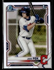 2021 Bowman Draft Jake Fox #BDC-102 Chrome Refractor