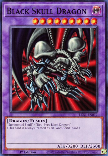 Legendary Duelists: Season 1 #LDS1-EN012 Black Skull Dragon 1st Edition