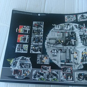 LEGO Star Wars Death Star 10188 Spiral Bound INSTRUCTIONS ONLY (see description)