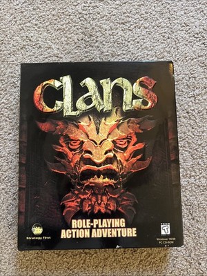 Clans (PC CD-ROM, 1999) RPG Role-Playing Actn Adventure BIG BOX Brand New Sealed