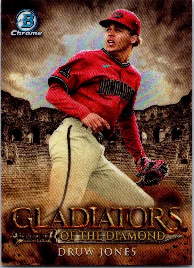 2024 Bowman Druw Jones #GOTD-15 Gladiators of the Diamond Arizona Diamondbacks