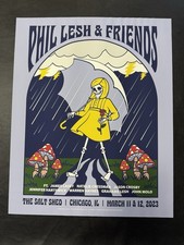 Phil Lesh & Friends March 11,12 2023 Chicago Poster Official
