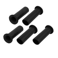 5 Pezzi Tubo Manicotto Tubo Manicotto Protezione Stivale Cordino Sollievo Ceppo Gomma Lungo 50mm