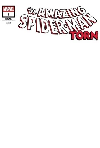 Amazing Spider-Man Torn #1 Blank Variant NM