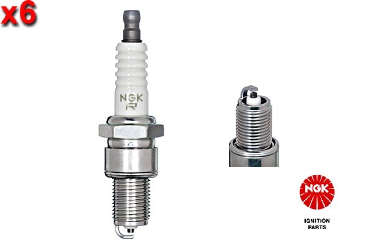NGK 6x Spark Plug For ALFA ROMEO AUSTIN AUTOBIANCHI BEDFORD BMW 65-18 MS851126