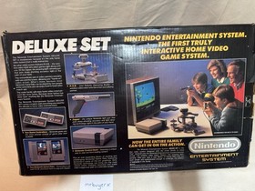 Nintendo Deluxe Set Box and R.O.B. with Gyromite NES Styrofoam