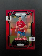 Alexis Sanchez Red Prizm - 2026 Panini Monopoly FIFA World Cup