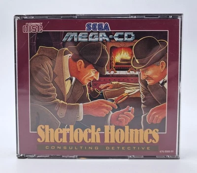 Sherlock Holmes: Consulting Detective - SEGA Mega CD - Complet + CD Démo - PAL - Photo 1/4