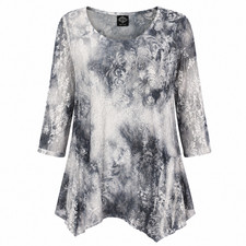 Cal Style Whimsigoth Fairy Grunge Tunic Top Womens Sz Small Witchy Boho Romantic