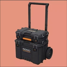 Large Stackable Rolling Tool Box Pro Gear System 2.0 and Compact Tool Box COMBO