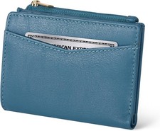 Image of Oak Leathers Leather Wallet for Women - Small RFID Coin Purse Credit Card & ID