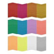 120 Pack Glitter Hot Glus Sticks Colored Glitter Glue Sticks for DIY Crafts 0.16 per gallon