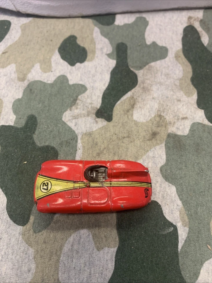 Hot Wheels Jaguar D-Type Racing Red Loose Diecast 1:64 #27 — 第 4/4 张图片