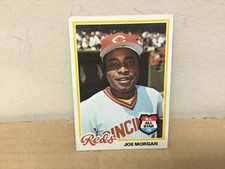 Joe Morgan - 1978 Topps Baseball Card - Reds